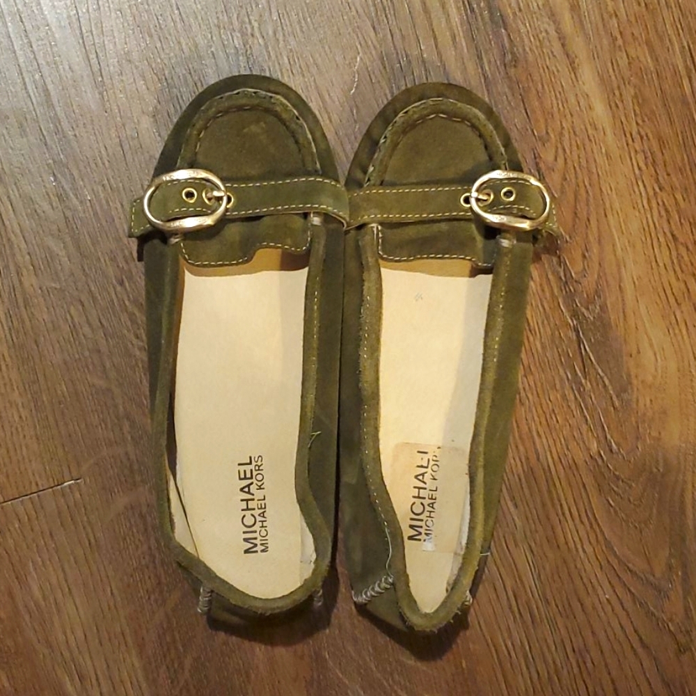 Michael Kors suede moccasins